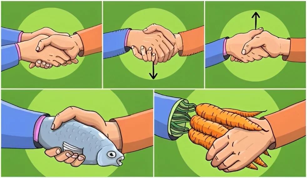 La posición y fuerza de tu mano al saludar te revelará si eres alguien honesto. (Foto: Genial.Guru)
