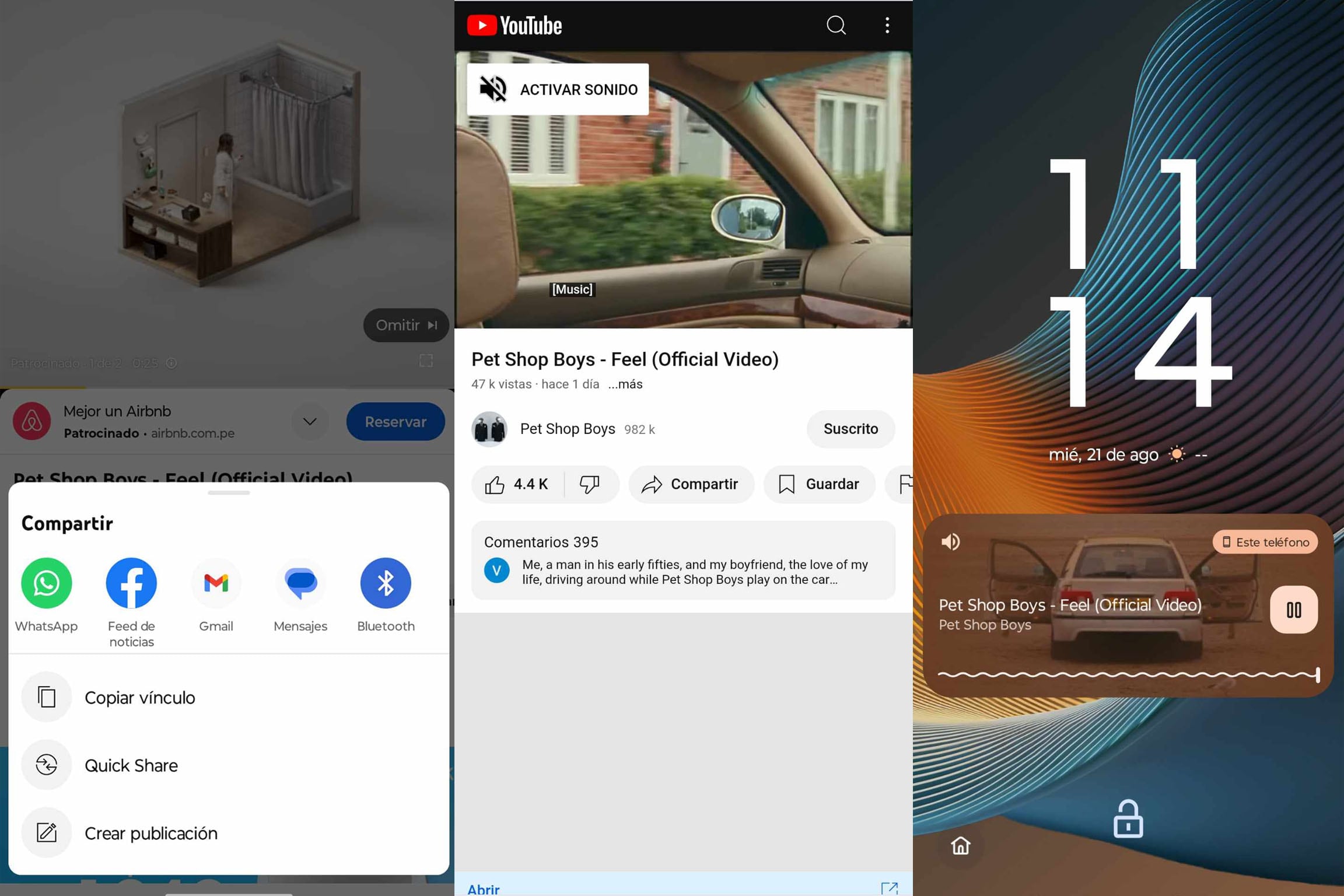 De esta manera podrás escuchar tus canciones favoritas con la pantalla apagada. (Foto: Depor - Rommel Yupanqui)