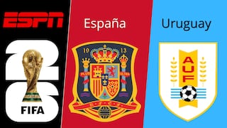 ESPN transmitió el partido Uruguay 1-0 España por el Mundial 2026