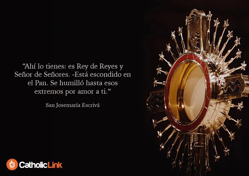 Mensajes para compartir por el Corpus Christi en WhatsApp (Foto: Internet).