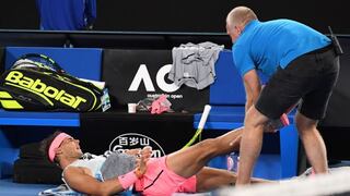 Otra vez la lesión en el Australian Open: Nadal dijo adiós en los cuartos de final
