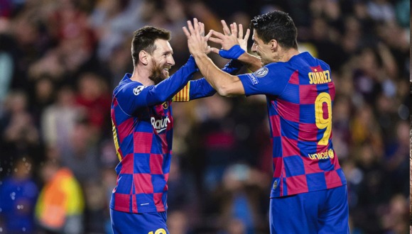 Suárez, Jordi Alba y Di María: los socios para Messi que baraja Inter Miami. (Foto: Agencias)