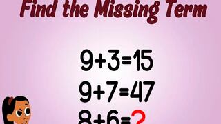 Este reto matemático medirá si tienes una gran capacidad intelectual