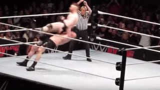 WWE: Brock Lesnar volvió al ring y dejó casi inconsciente a Sheamus (VIDEO)