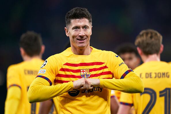 Robert Lewandowski llegó al Barcelona desde el Bayern Munich por 50 millones de euros. (Foto: Getty Images)