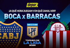 Canal para ver hoy Boca vs. Barracas Central en La Bombonera, Buenos Aires