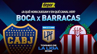 Canal para ver hoy Boca vs. Barracas Central en La Bombonera, Buenos Aires