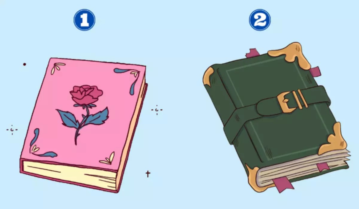 Test visual: descubre si eres bueno para resolver problemas con solo elegir uno de los libros (Foto: Pinterest).