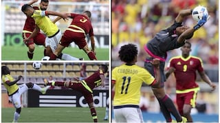 Hubo de todo, menos goles: las postales del Colombia-Venezuela por Eliminatorias