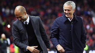 Guardiola destacó a Mourinho pese a la situación actual del Manchester United