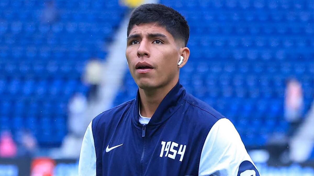 Piero Quispe en el estado de Pumas UNAM | Foto: @pieroquispe01