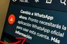 Qué debes hacer si te apareció “Cambia a WhatsApp” en la app