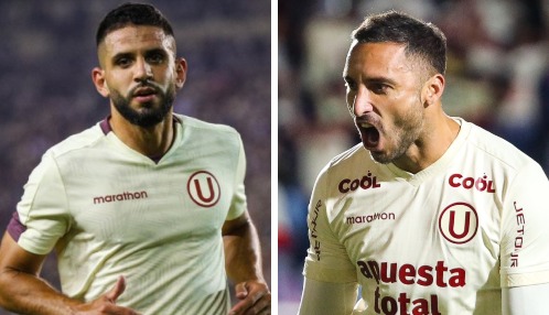 Matías Di Benedetto y Emanuel Herrera no estarán ante Carlos A. Mannucci. (Foto: Composición)