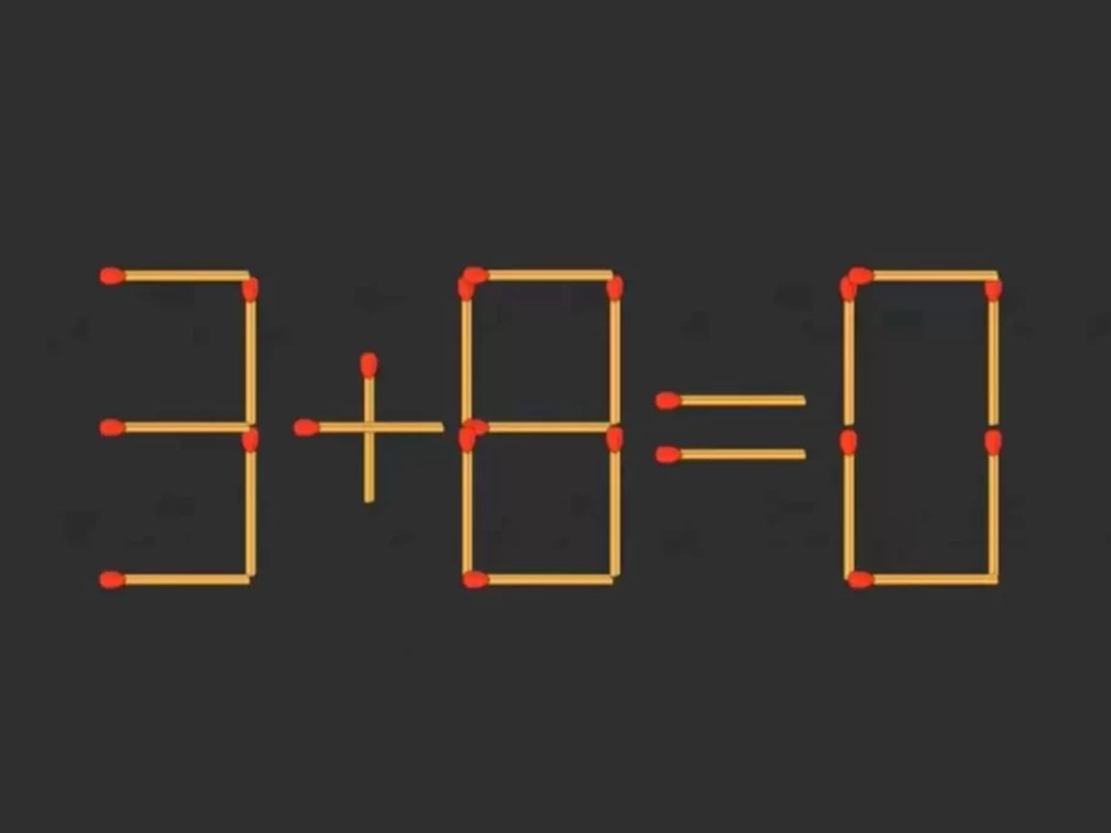 RETO MATEMÁTICO | ¿Puedes quitar 2 palos para arreglar la ecuación y resolver este rompecabezas de cerillas? | FresherLive
