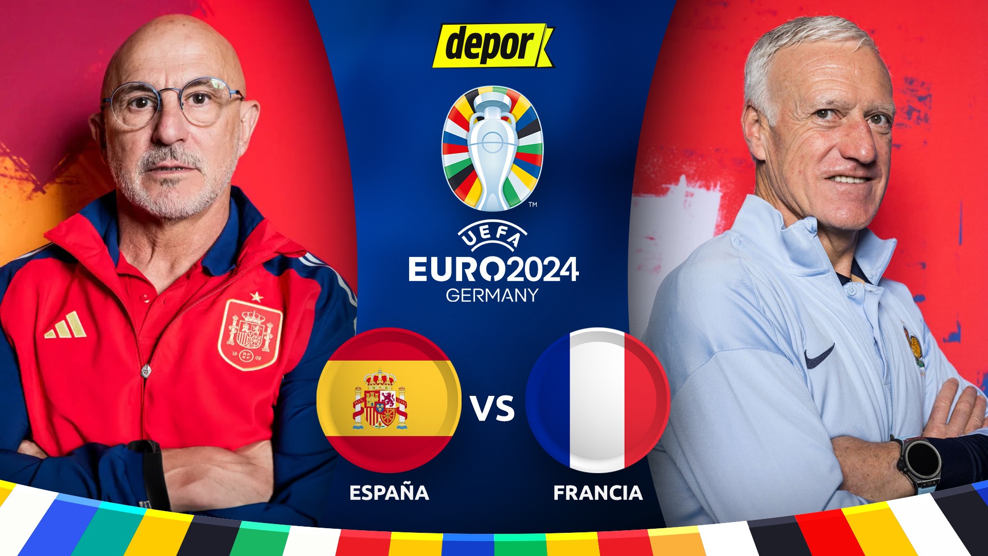 Alineaciones de España vs Francia para las semifinales de la Eurocopa 2024