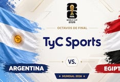 TyC Sports transmitió el partido Argentina 3-2 Egipto por el Mundial 2026