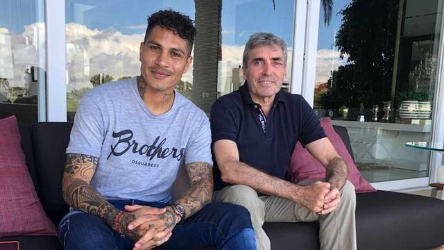 ¡Toda la ilusión con el ‘9’! Paolo Guerrero recibió la visita de Néstor Bonillo en Brasil