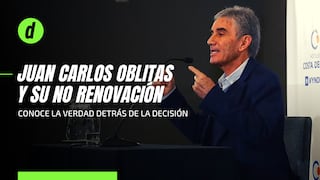 Selección peruana: Juan Carlos Oblitas aclara detalles de su no renovación