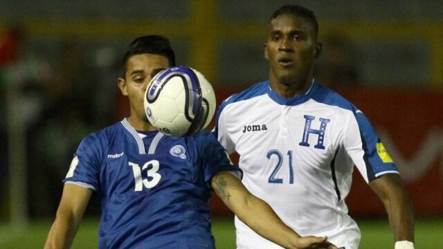 Honduras y El Salvador empataron 2-2 por Eliminatorias 2018 de Concacaf