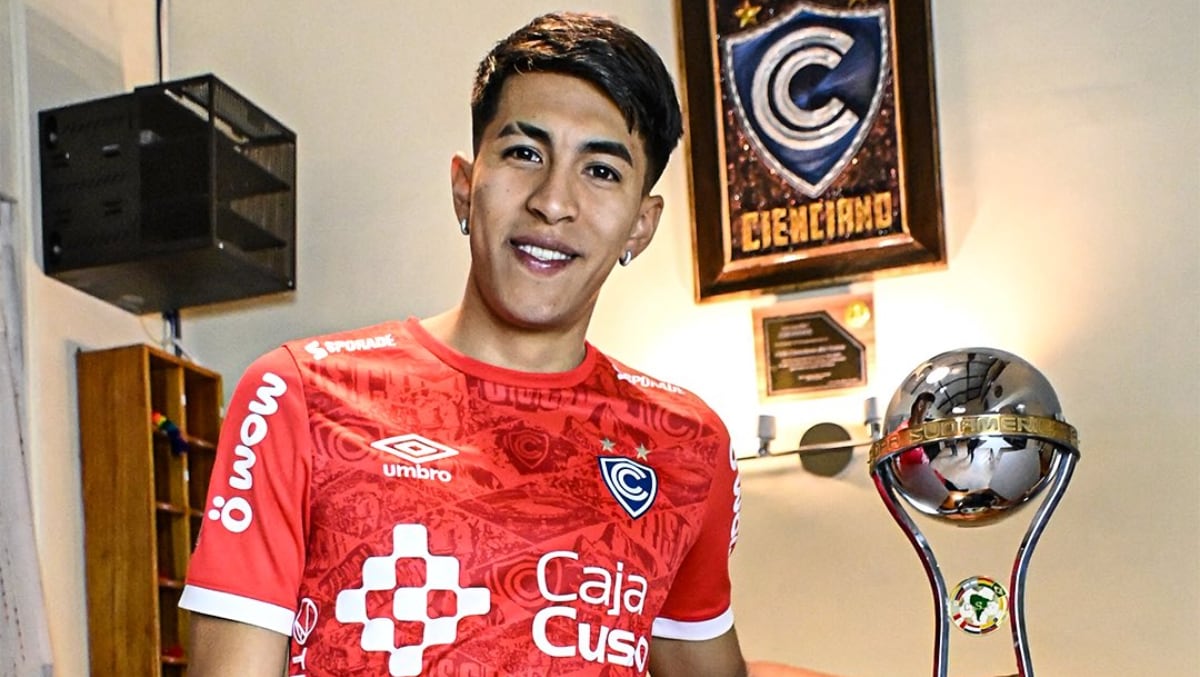 Gonzalo Aguirre tiene contrato hasta junio del 2027. (Foto: Cienciano)