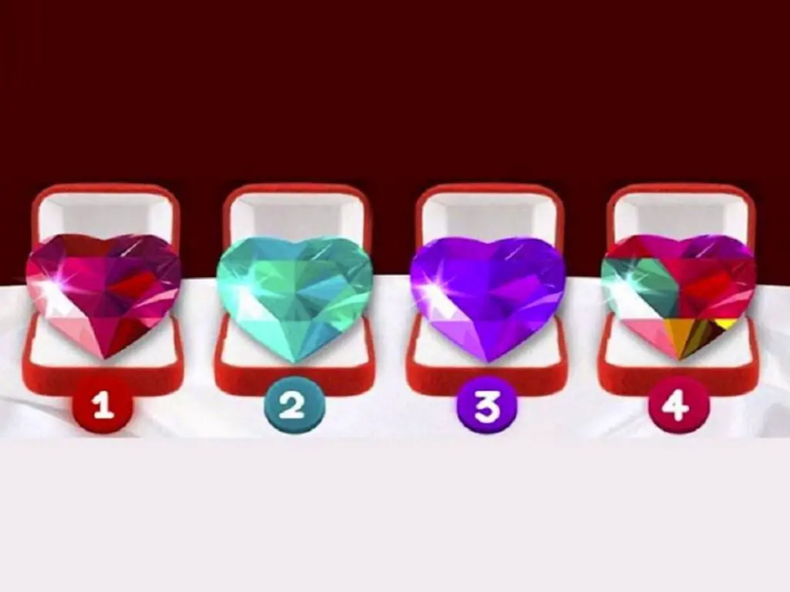 TEST VISUAL | En esta imagen hay varios diamantes con forma de corazón. Escoge uno. (Foto: namastest.net)