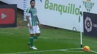 Con Juan Vargas titular: Real Betis perdió 4-0 ante Eibar por Liga BBVA