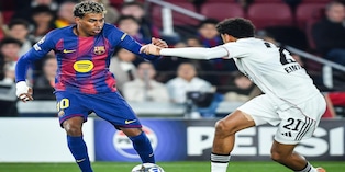 Los blaugranas quieren mantener la ventaja como líderes de LaLiga en el duelo Barcelona vs Osasuna (Crédito: Alamy Stock Photo).