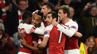 Arsenal se llevó una victoria por 3-1 ante el Valencia en la primera semifinal de la Europa League