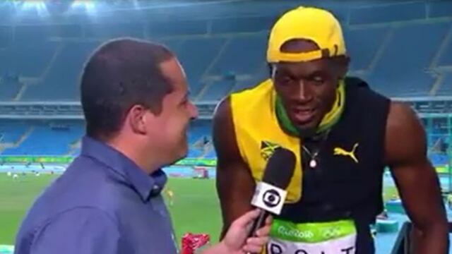 Usain Bolt: la celebración del jamaiquino cantando un tema de Bob Marley