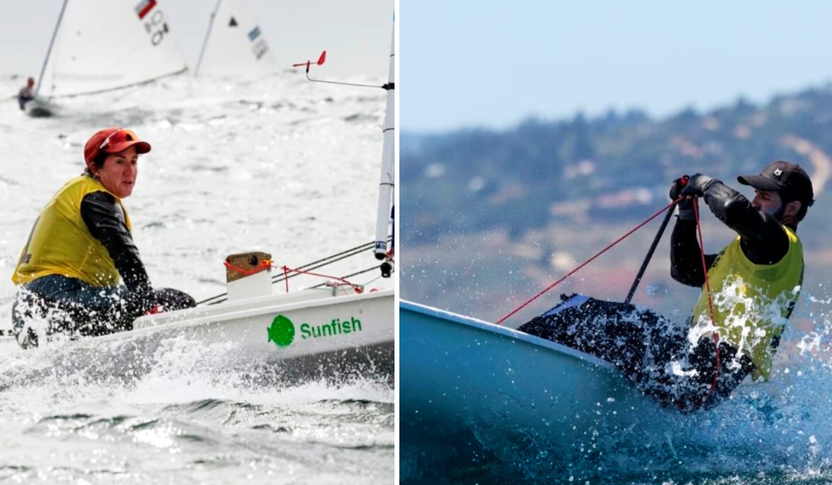 Caterina Romero y Stefano Peschiera, medallas de oro en Santiago 2023. (Foto: Composición / IPD)