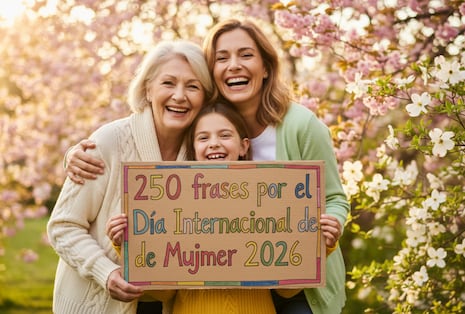 👩💼 250 frases por el Día Internacional de la Mujer 2026: mensajes para mamás, hijas y amigas este 8 de marzo