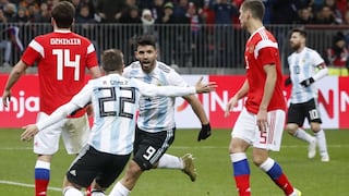 'Kun' gol de Agüero: Argentina venció 1-0 a Rusia en amistoso previo al Mundial 2018