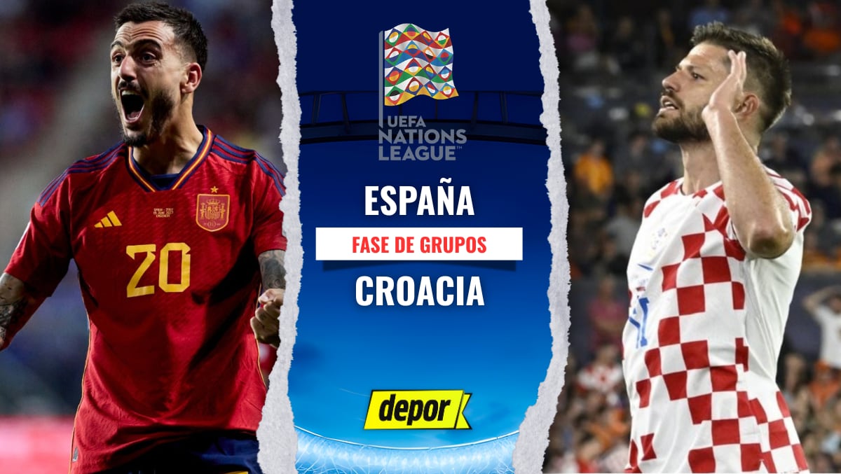 Partido gratis, España vs Croacia EN VIVO: mira en directo por ESPN y Disney Plus