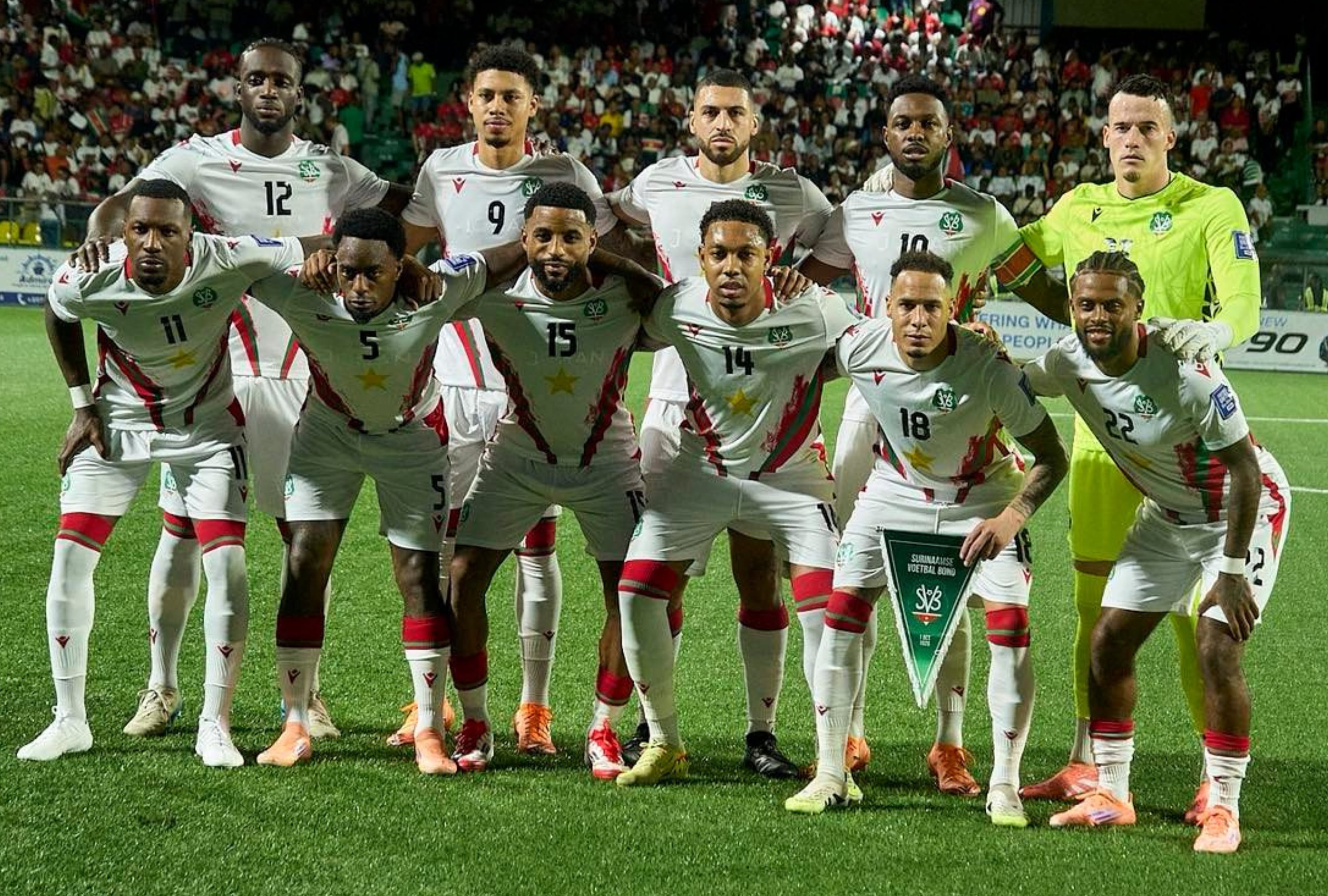 Surinam quiere dar la sorpresa eliminando a Bolivia para meterse a la final del repechaje frente a Irak. (Foto: Surinam)