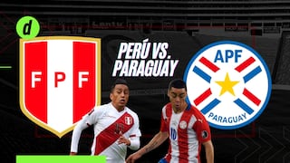 Con miras a la Eliminatoria: horarios, canales de TV y toda la previa del amistoso entre Perú vs. Paraguay