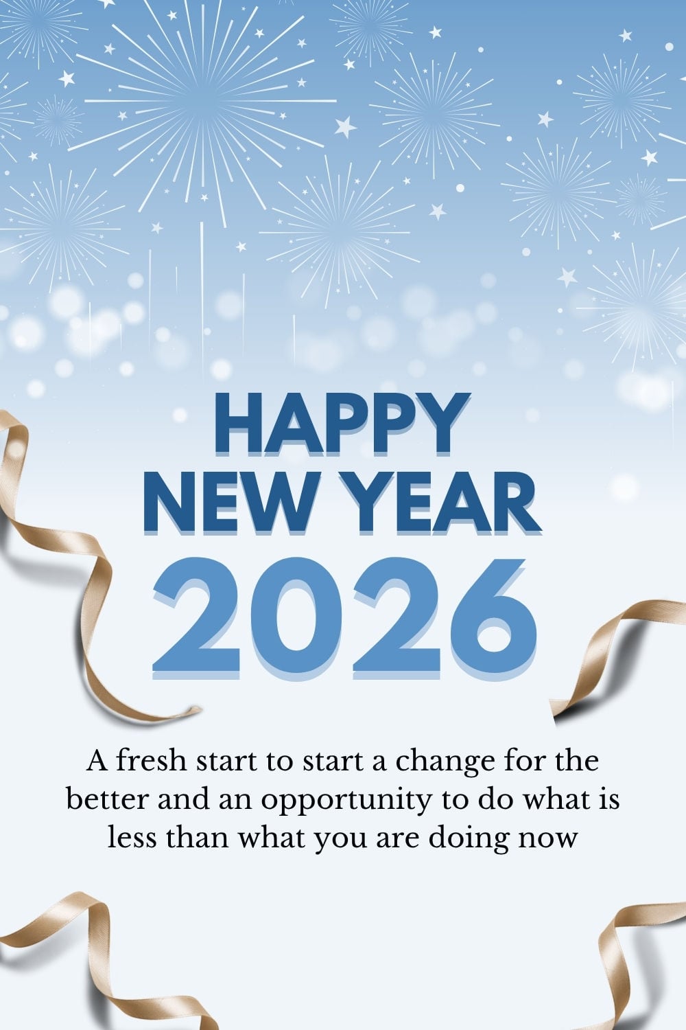 Choose one of these 100 phrases and messages for Happy New Year 2026! to dedicate to your loved ones on January 1 or December 31, via WhatsApp, Instagram, or Facebook. (Photo: Pinterest)