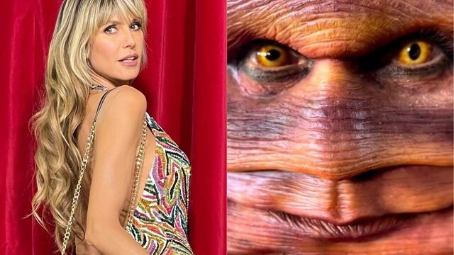 Heidi Klum vuelve a ser la sensación de las redes sociales gracias a su terrorífico disfraz de Halloween