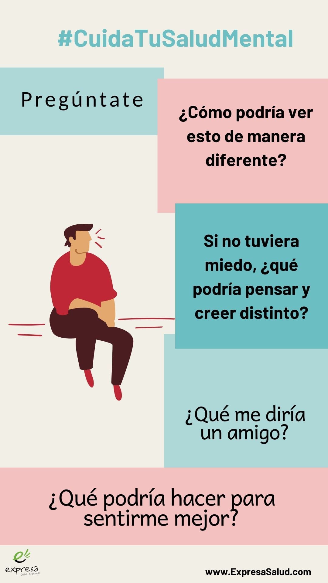 Frases por el Día de la Salud Mental: imágenes y mensajes para compartir el 10 de octubre (Foto: Pinterest).