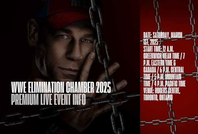 The final Premium Live Event before WrestleMania 41 will roll through the Great White North on Saturday, March 1st as Elimination Chamber emanates from Toronto. Who will be the sole survivor from the Devil's Structure? | Photo by WWE / Depor