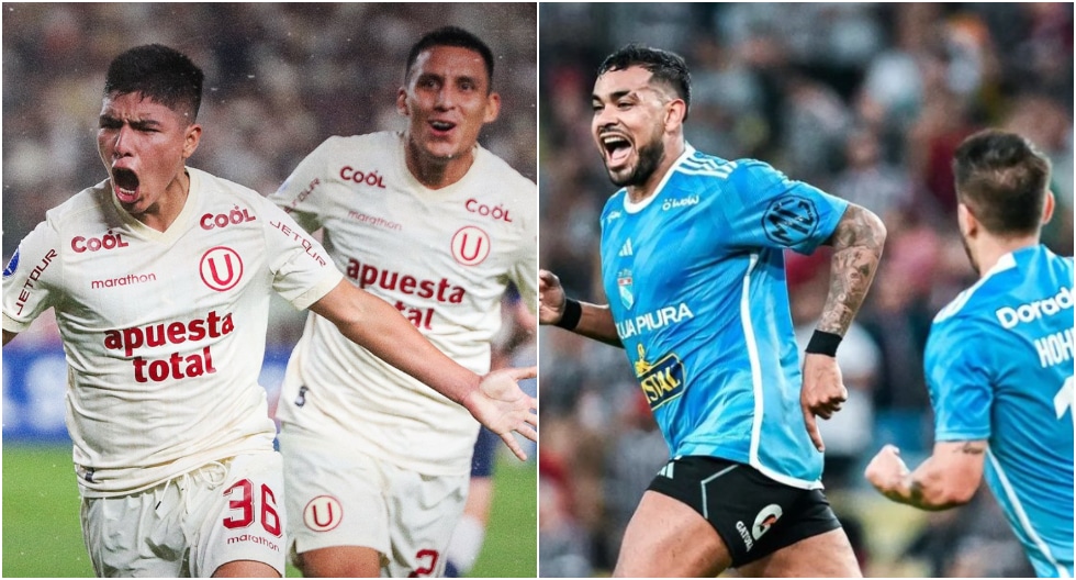 Universitario y Sporting Cristal se enfrentan por la fecha 13 del Torneo Clausura. (Composición: Depor)