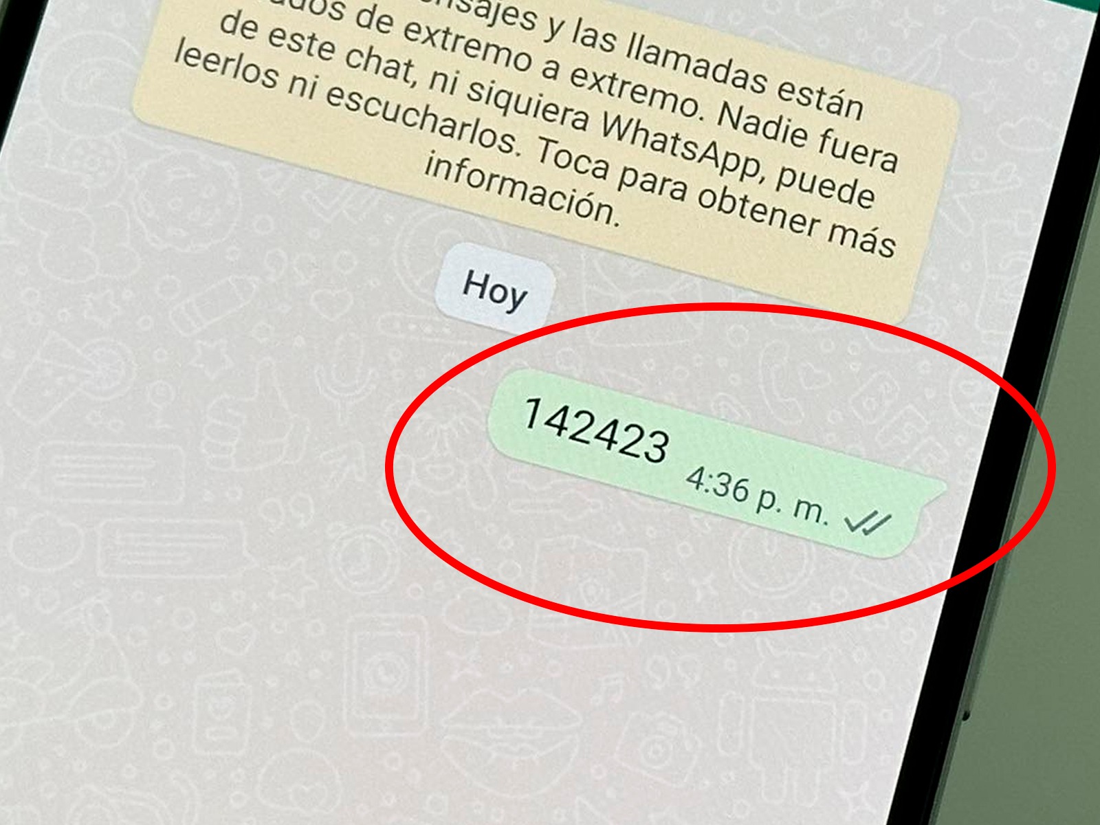 WHATSAPP | Si no sabes realmente lo que es el número "142423" en WhatsApp, aquí te lo explicamos para que no temas. (Foto: Depor - Rommel Yupanqui)