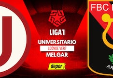 Transmisión de hoy, Universitario vs. Melgar EN VIVO: dónde ver gratis Liga 1 MAX