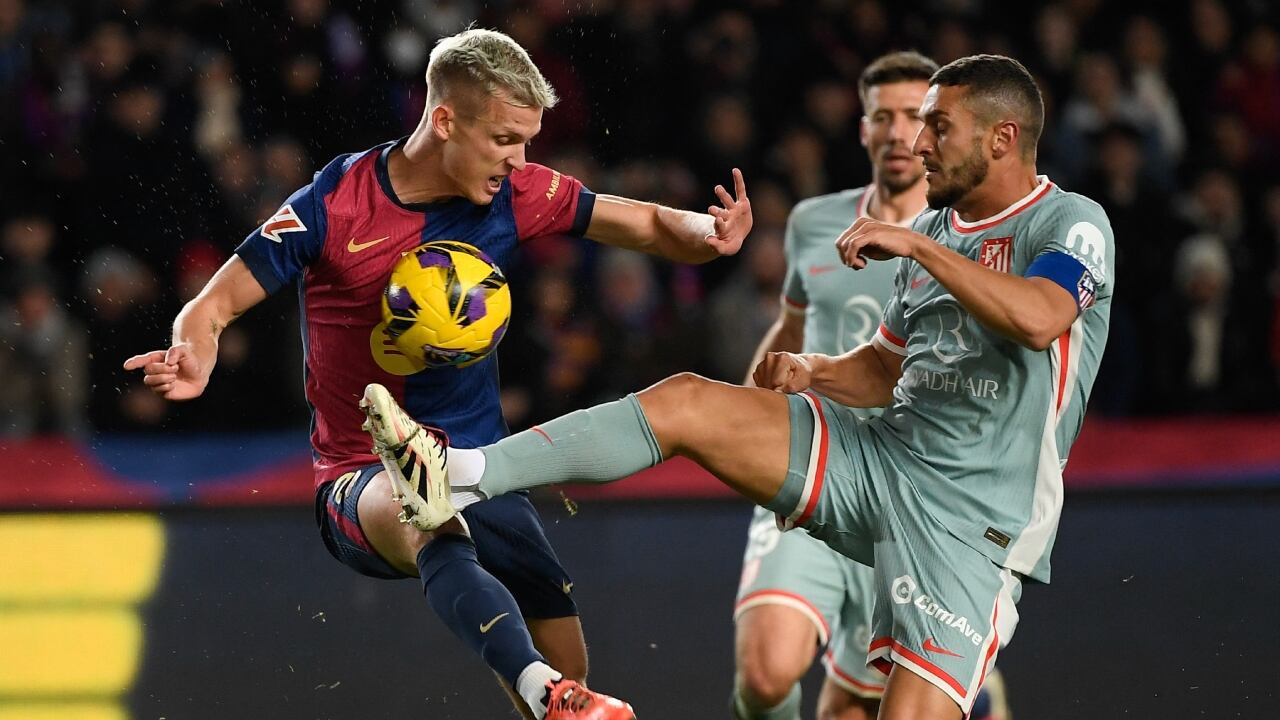Barcelona vs. Atlético Madrid por la fecha 18 de LaLiga de España. (Foto: AFP)
