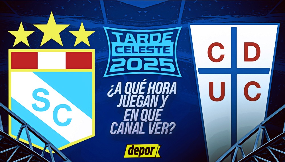 Sporting Cristal y Universidad Católica juegan por la 'Tarde Celeste'. (Diseño: Depor)