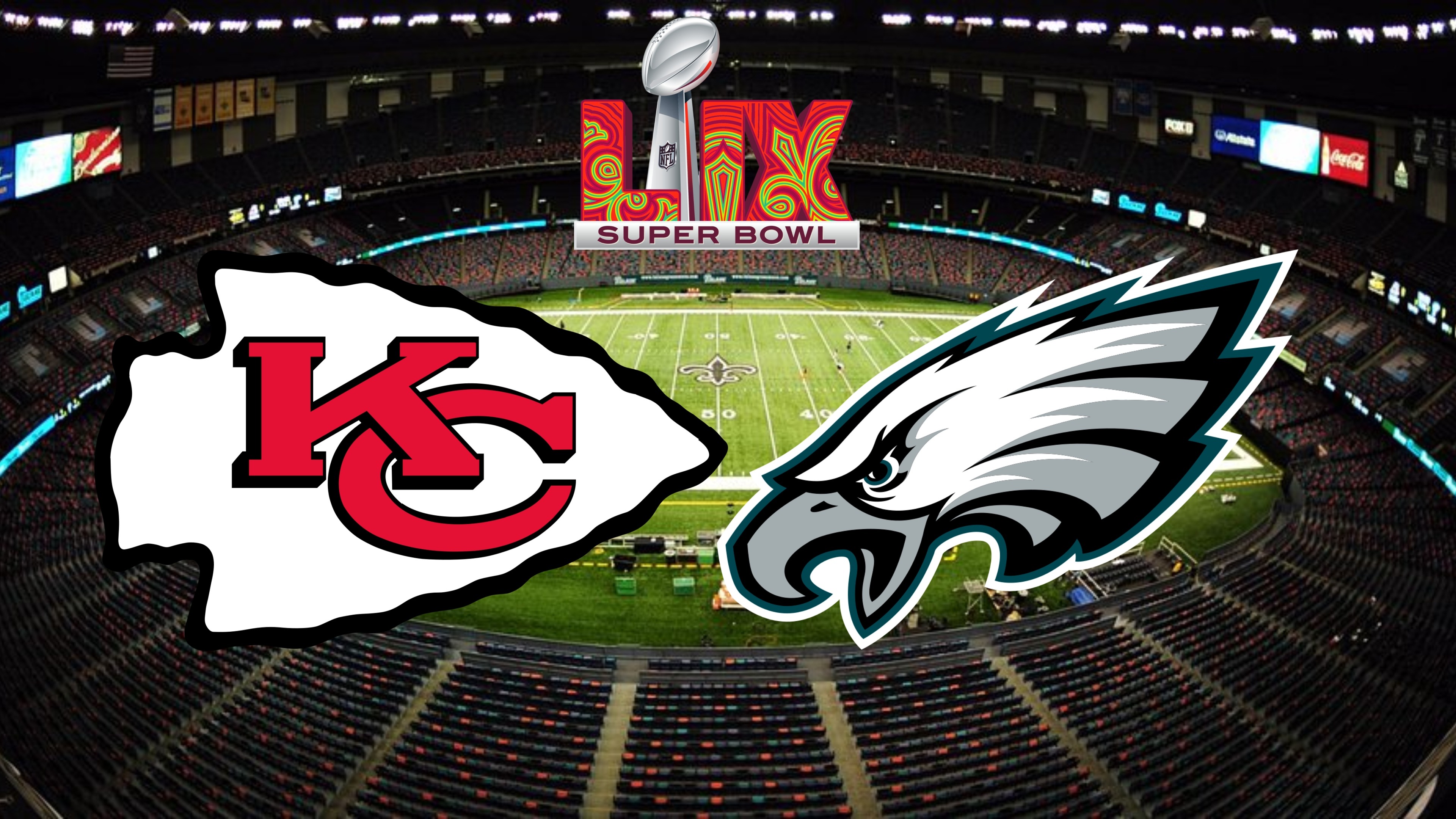 How to watch Super Bowl 2025: TV channel, live stream info, kick off time and more for Chiefs vs Eagles game. (Composition: Depor)