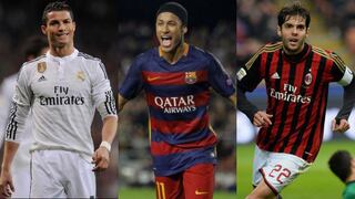 Cristiano Ronaldo, Neymar y Kaká confesaron que son malos para hacer esto