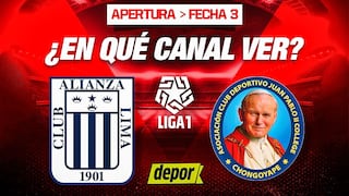 ¿En qué canales ver Alianza Lima vs. Juan Pablo II y a qué hora juegan por Liga 1?