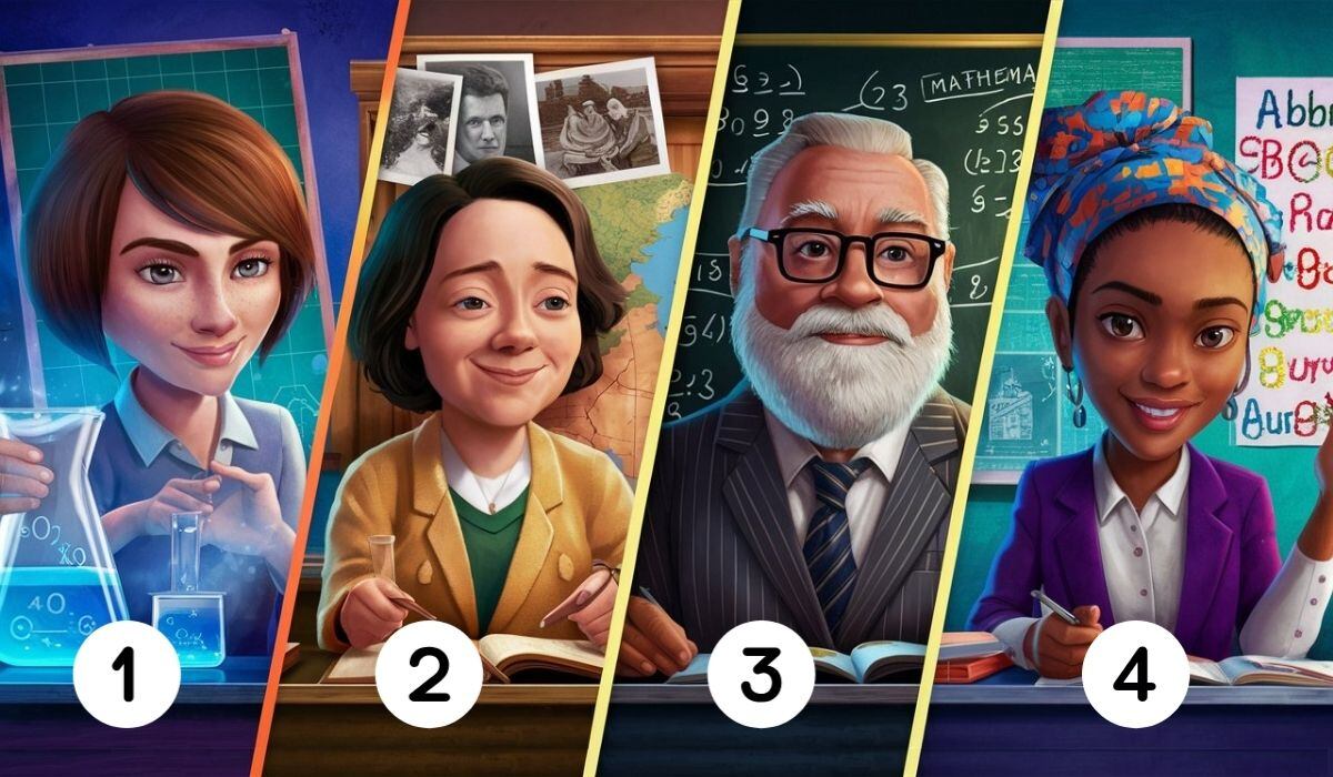 El profesor que elijas en la imagen te hará conocer cuál es tu nivel de paciencia (Foto: Depor).