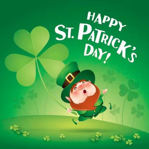 Imágenes para compartir por el día de San Patricio 2024 vía redes sociales. (Foto: internet/Freepik/Twitter).