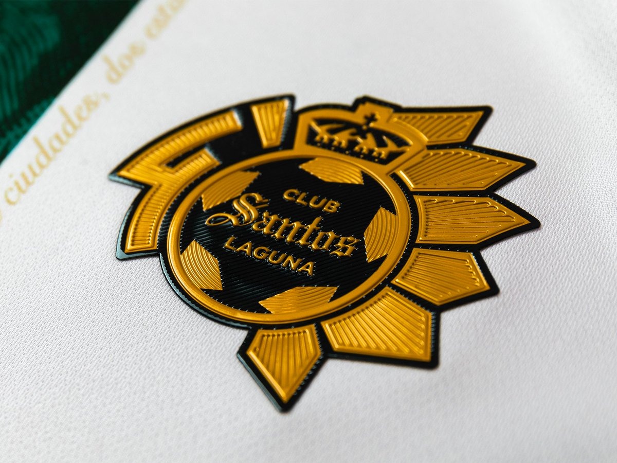 Santos Laguna celebra su 40 Aniversario con una camiseta especial (Twitter: @ClubSantos).